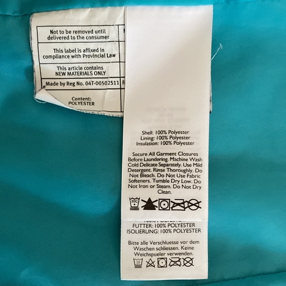 Eddie Bauer; Women Vest; size M; turquoise - Picture 4 of 5